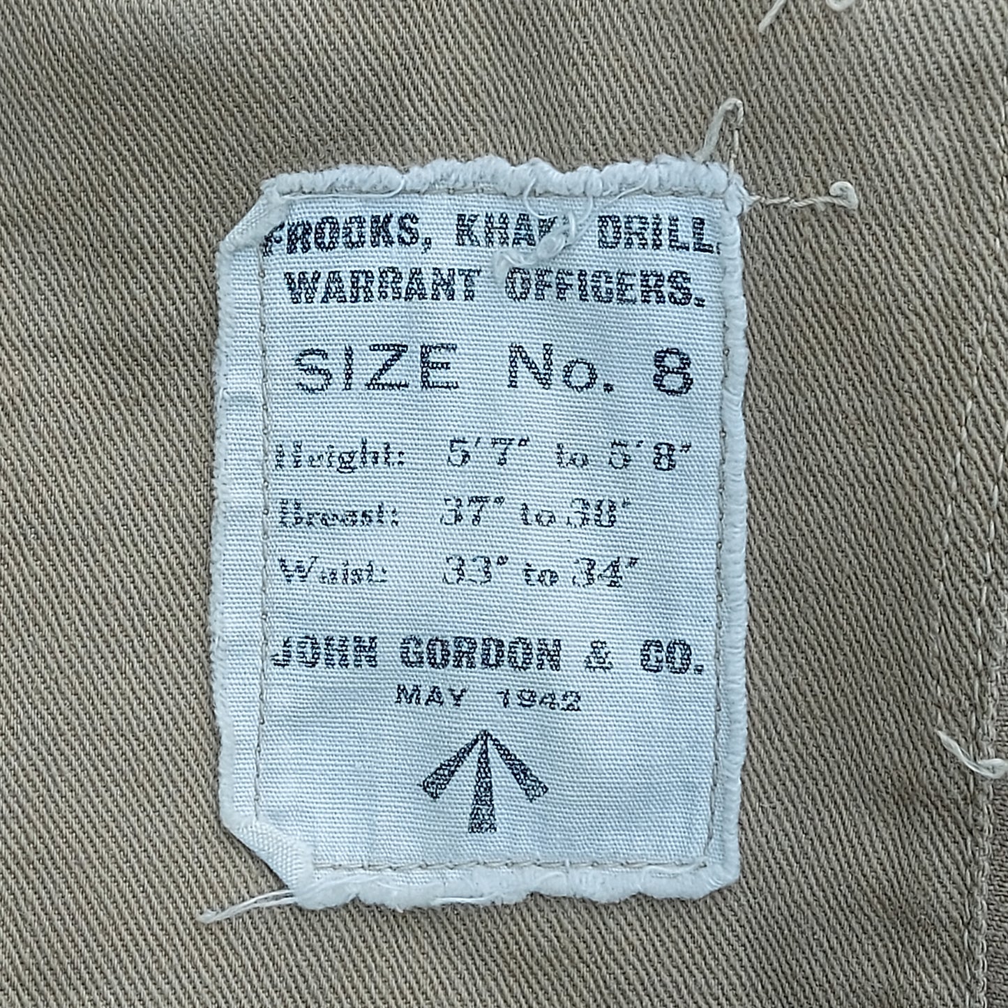 WW2 Canadian RCAF Tropical Bomb Aimers Officer's Tunic 1942