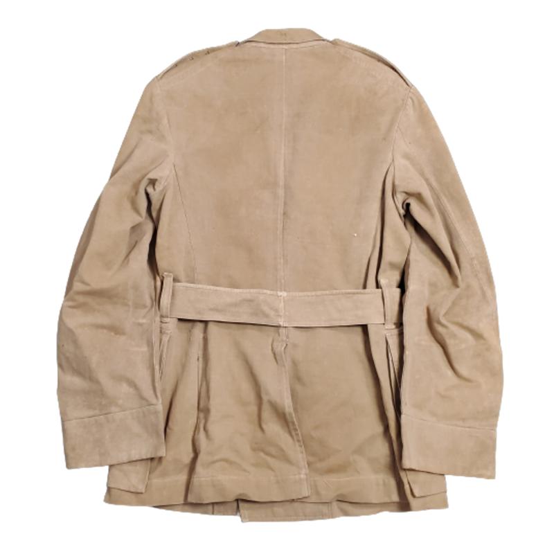 WW1 British Royal Engineers Officer's Arrow Cuff Canvas Tunic