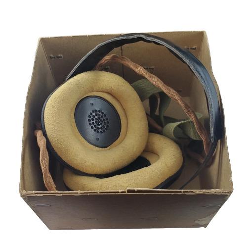 WW2 Canadian Radio Receiver Headset - Nos In Issue Box