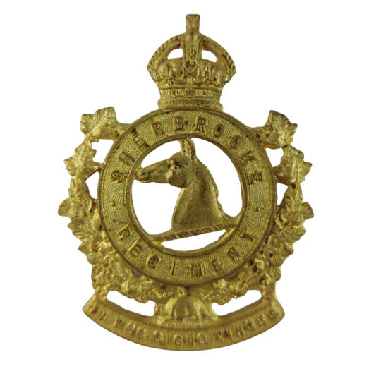 WW2 Canadian Sherbrooke Regiment Cap Badge