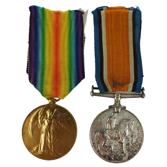 WW1 British Medal Pair RAF Royal Air Force