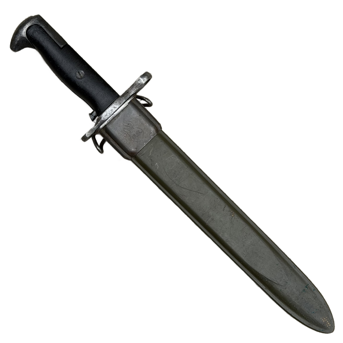 WW2 United Stated U.S. M1 Garand Service Rifle Bayonet U.C.