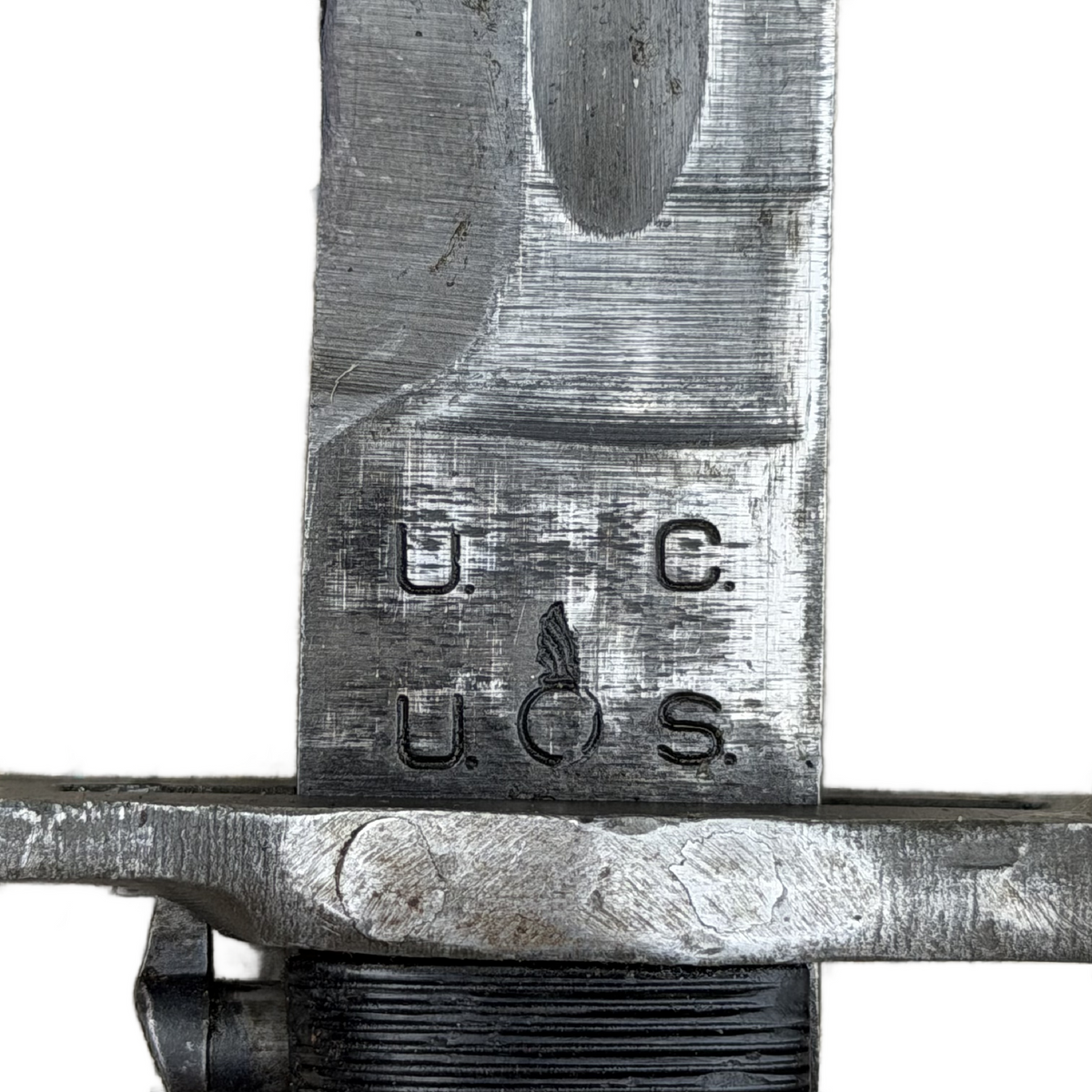 WW2 United Stated U.S. M1 Garand Service Rifle Bayonet U.C.