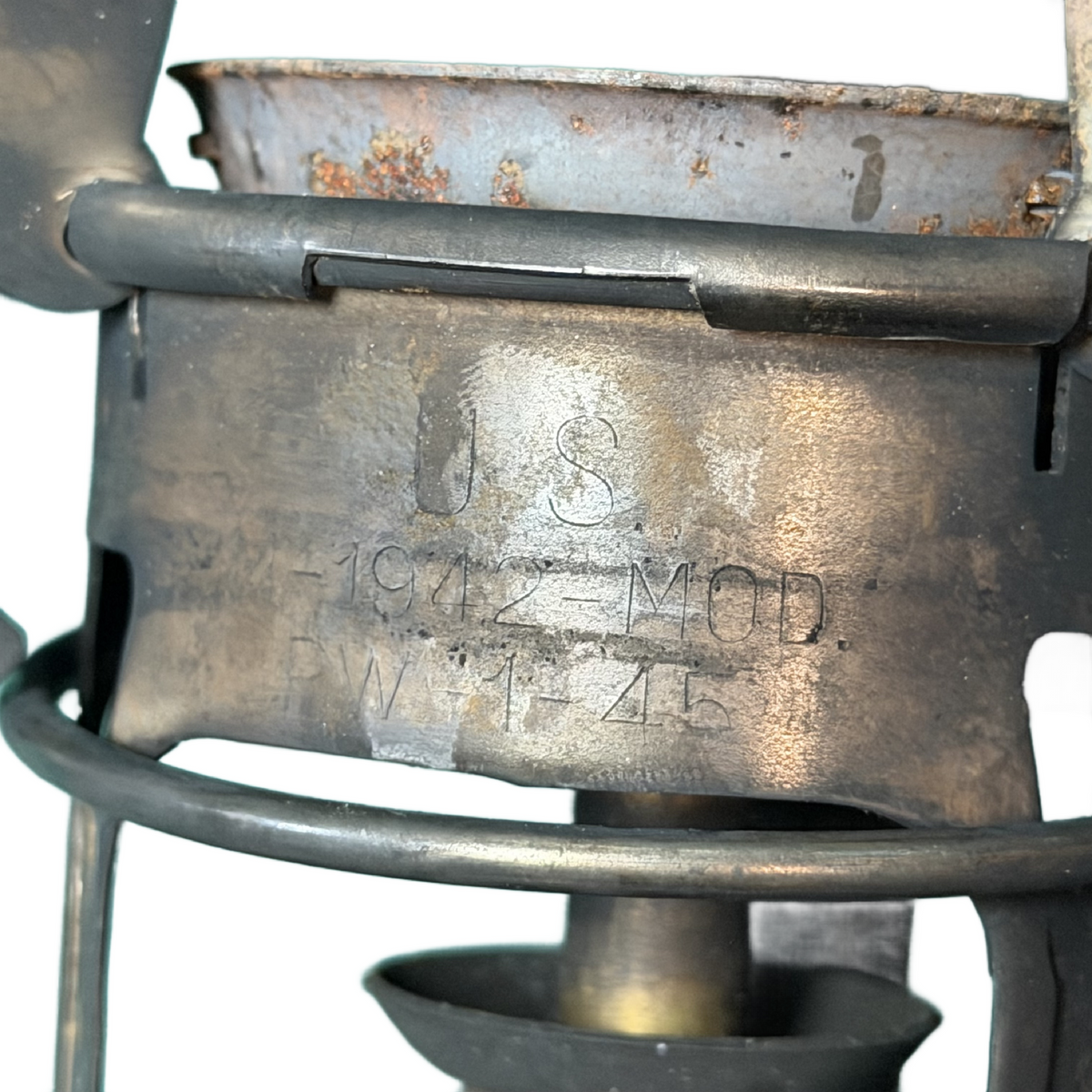 WW2 United States Army M1942 Modified  Aladdin Portable Cook Stove In Container