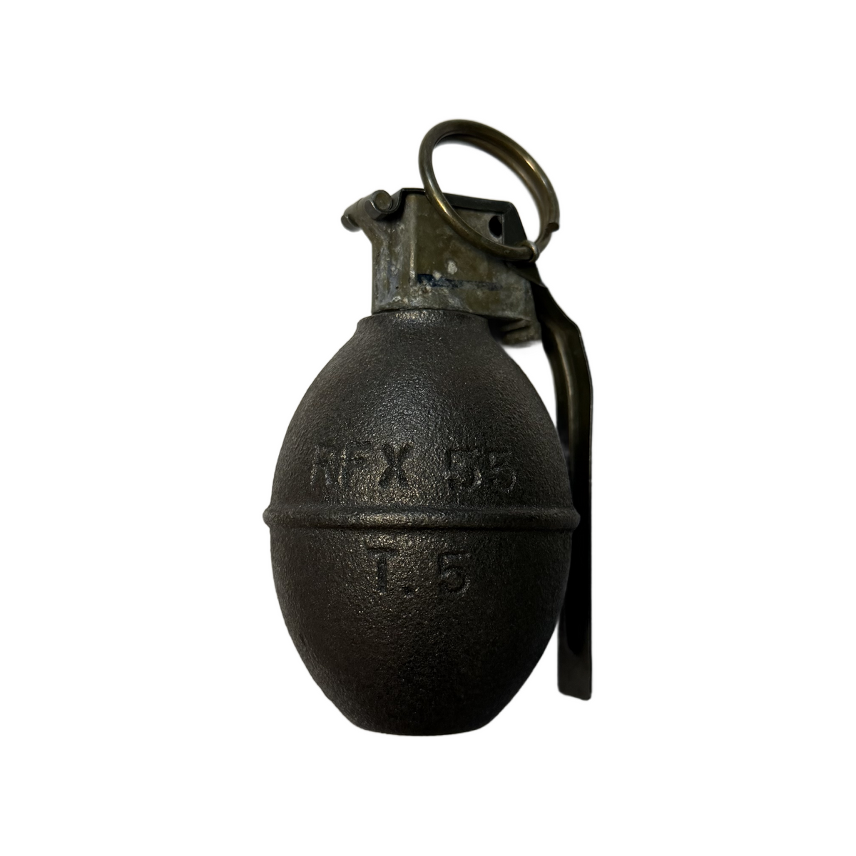 Post-WW2 United States Inert NFX 55 M61 Practice Grenade