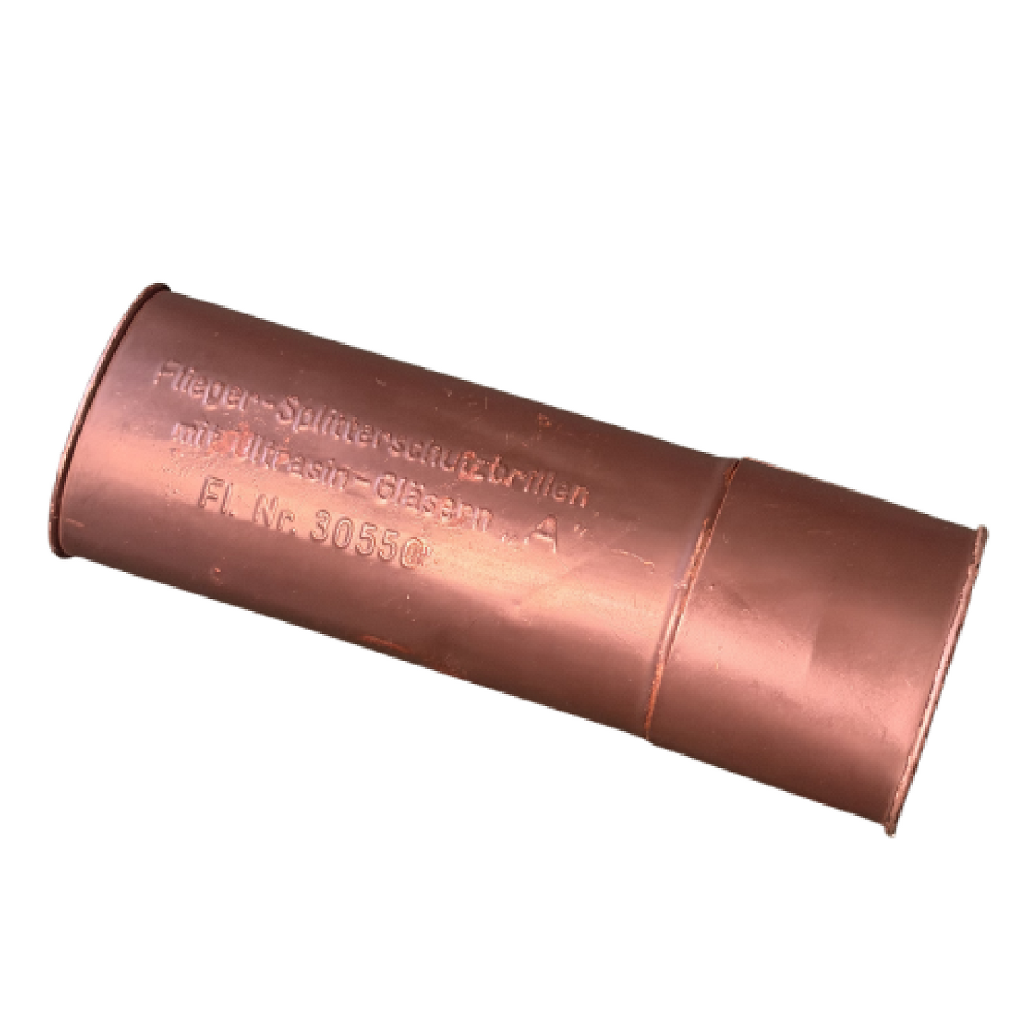 WW2 German Luftwaffe Airman Splinter D Googles "Ultasin" In Original Cannister