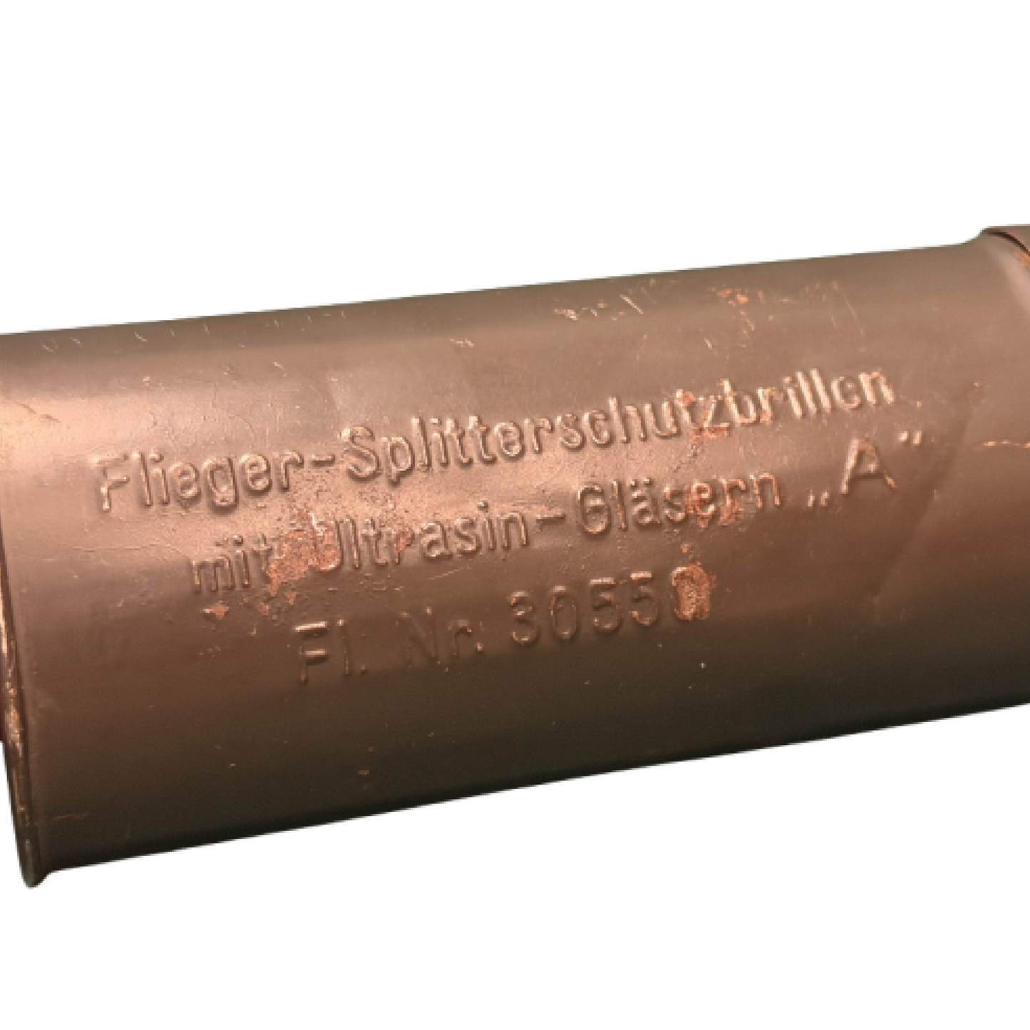 WW2 German Luftwaffe Airman Splinter D Googles "Ultasin" In Original Cannister