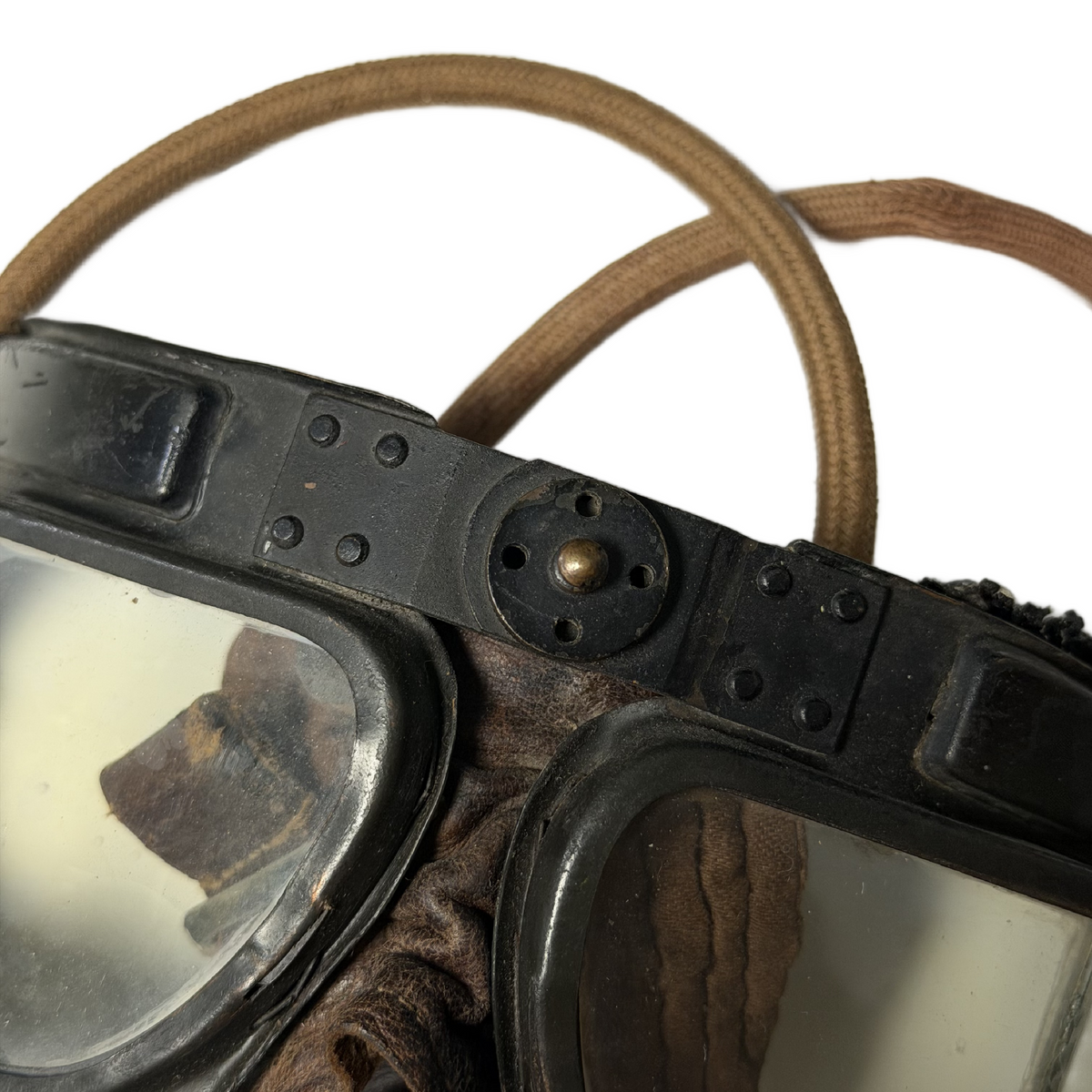 WW2 British RAF Mk4B Battle of Britain Pilots Goggles