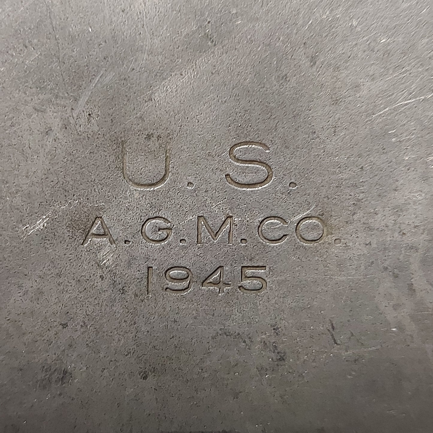 WW2 United States Canteen With Cup And Cover British Marked 1945