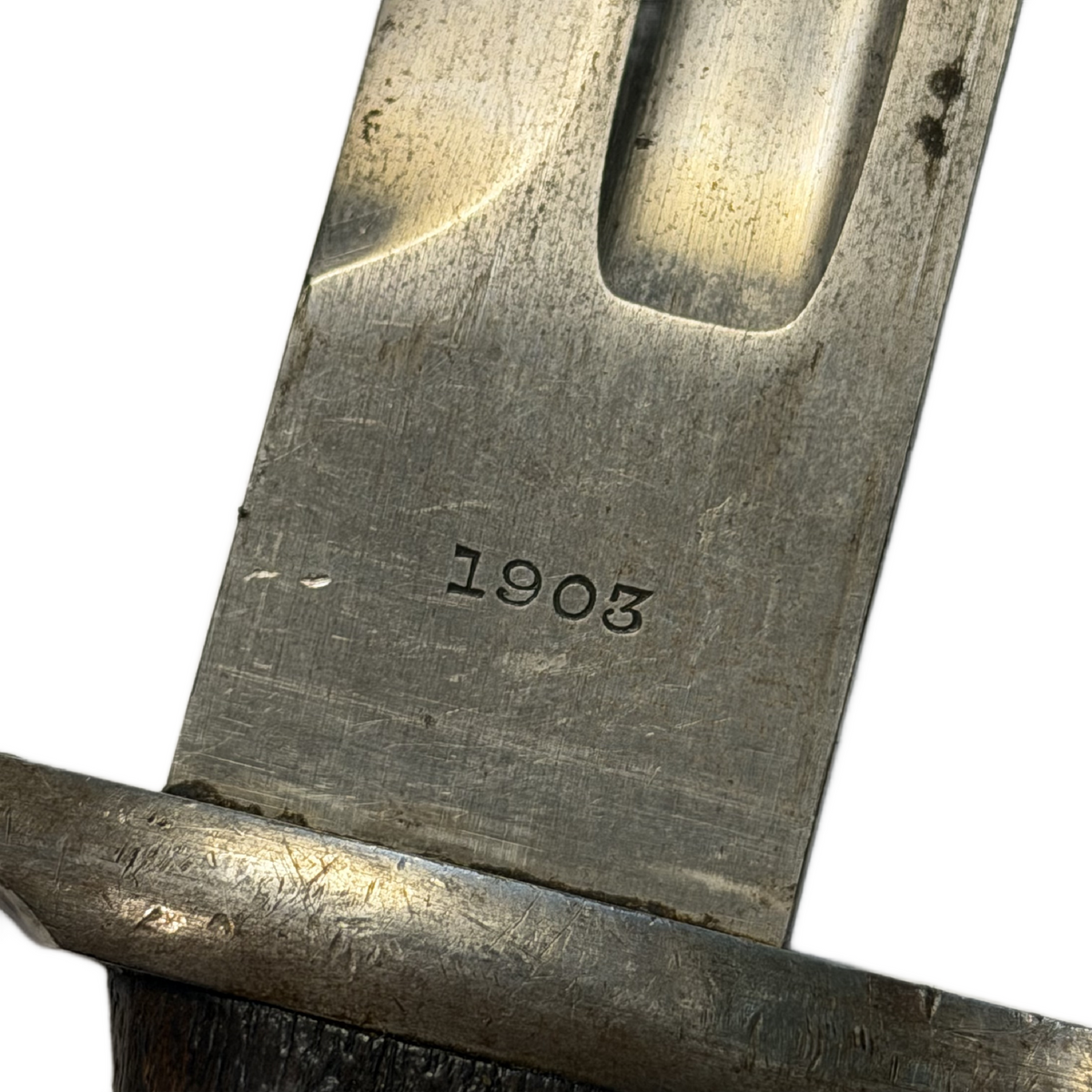 Pre-WW1 United States Army Krag Bayonet And Scabbard 1903