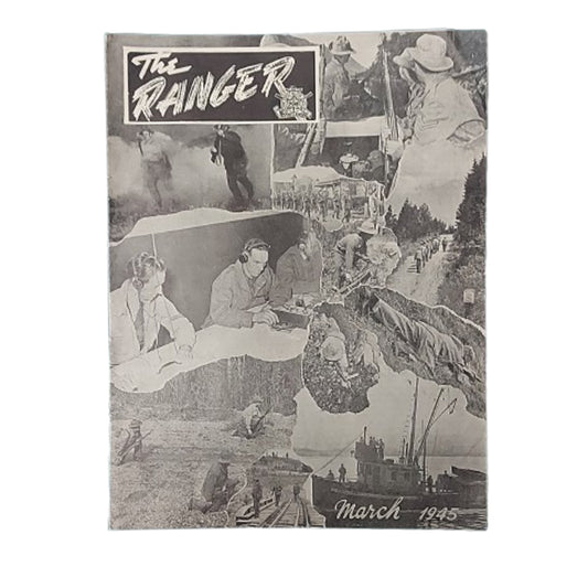 WW2 Canadian The Ranger PCMR Pacific Coast Mountain Rangers Publication March 1945