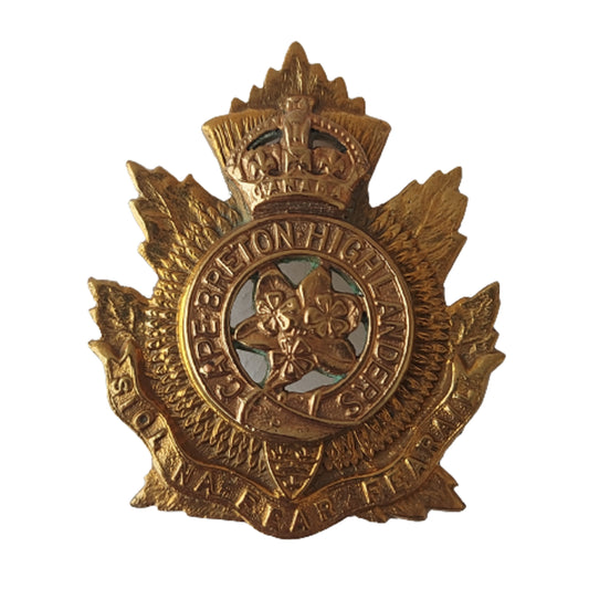 WW2 Cape Breton Highlanders of Canada Cap Badge