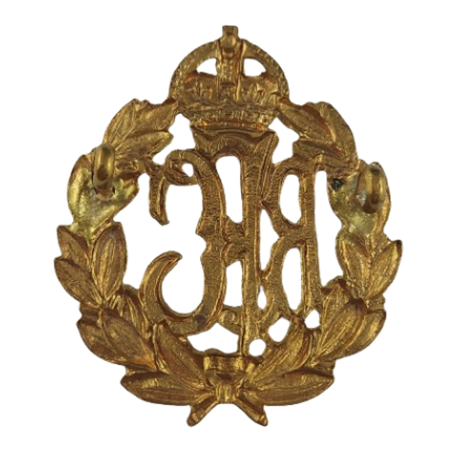 WW1 Canadian - British RFC Royal Flying Corps Officer's Cap Badge