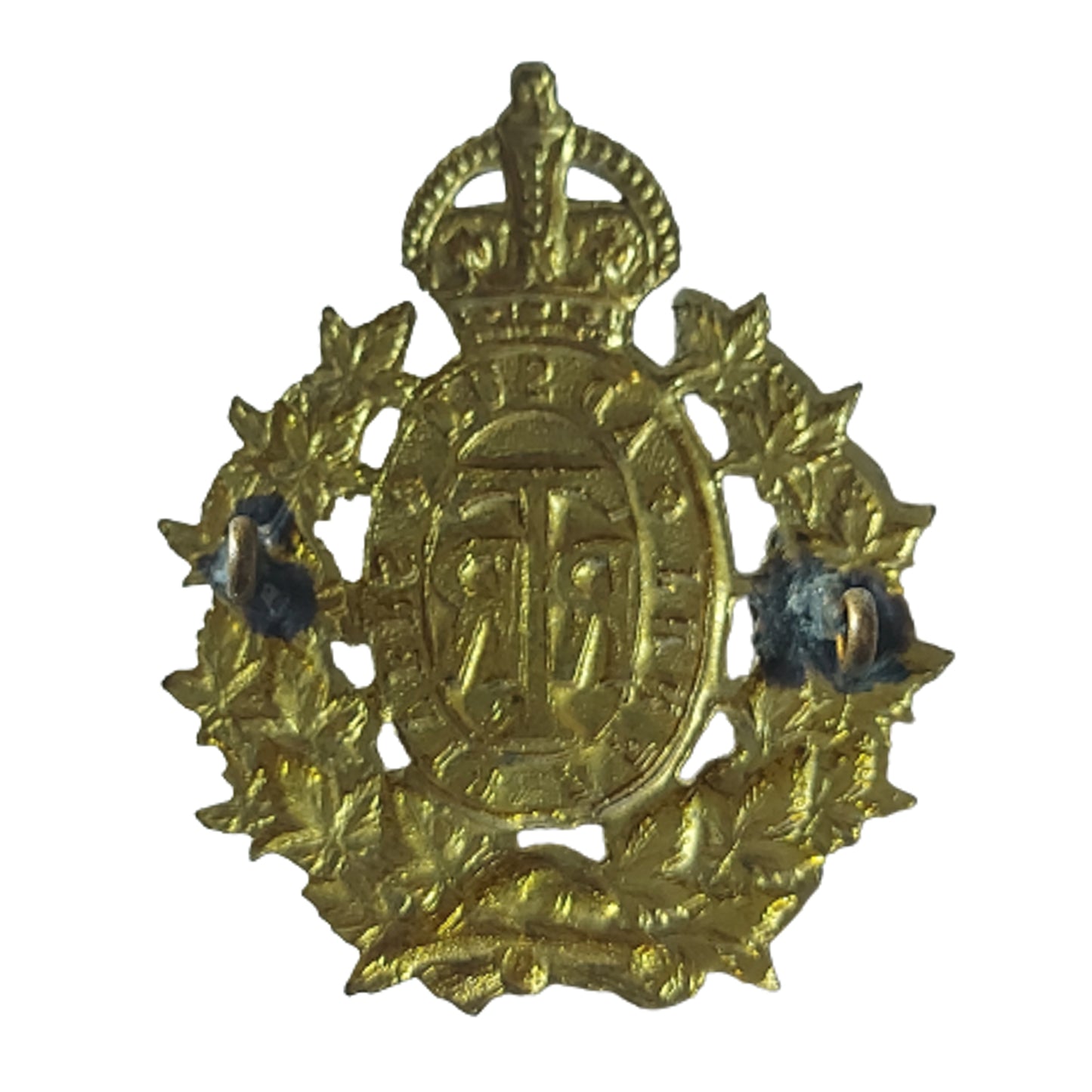 WW2 Canadian The Three Rivers Regiment Cap Badge