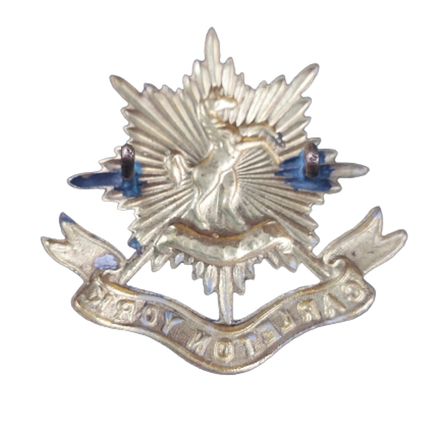 WW2 Canadian Carleton & York Regiment Cap Badge