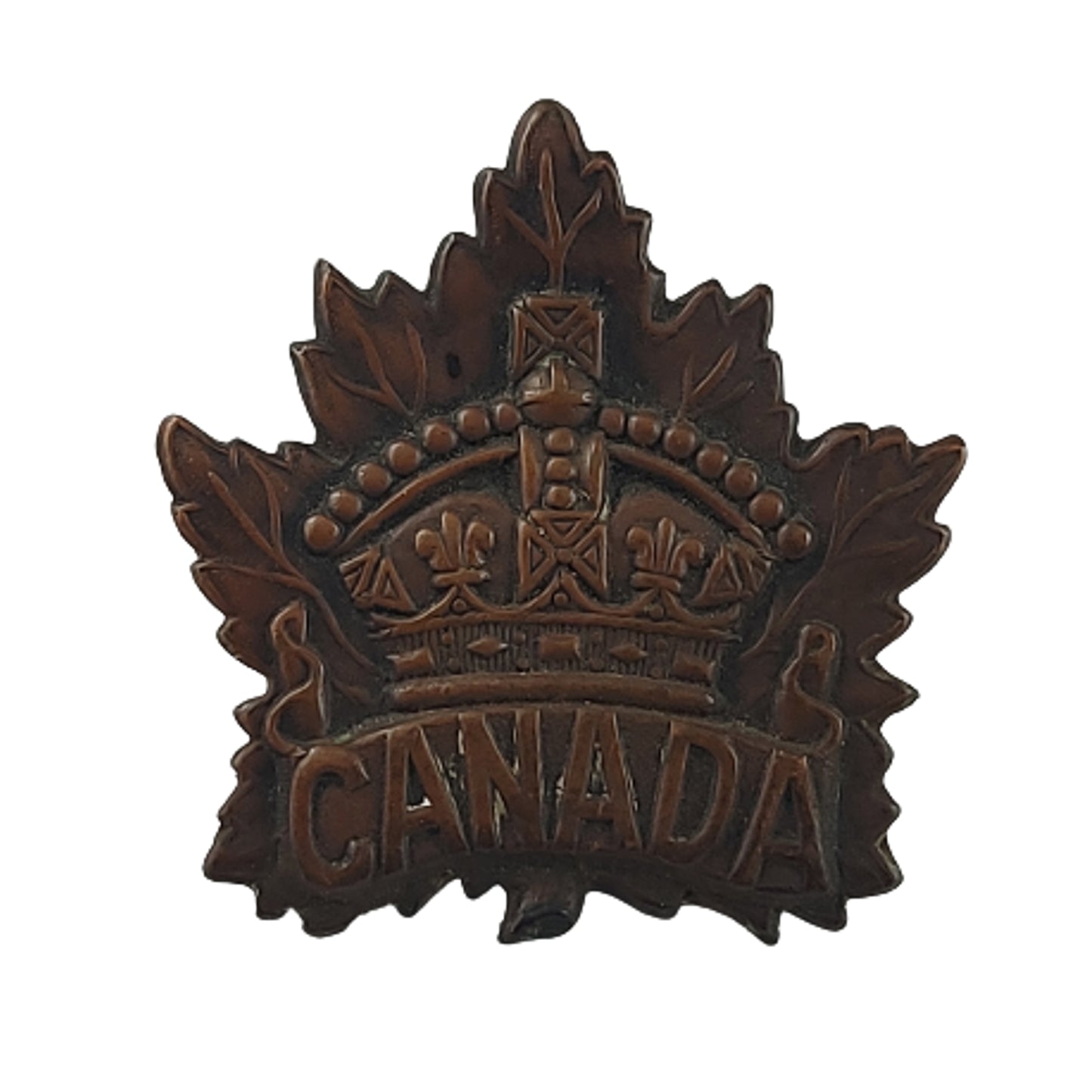 WW1 Canadian General Service Cap Badge Birks 1915