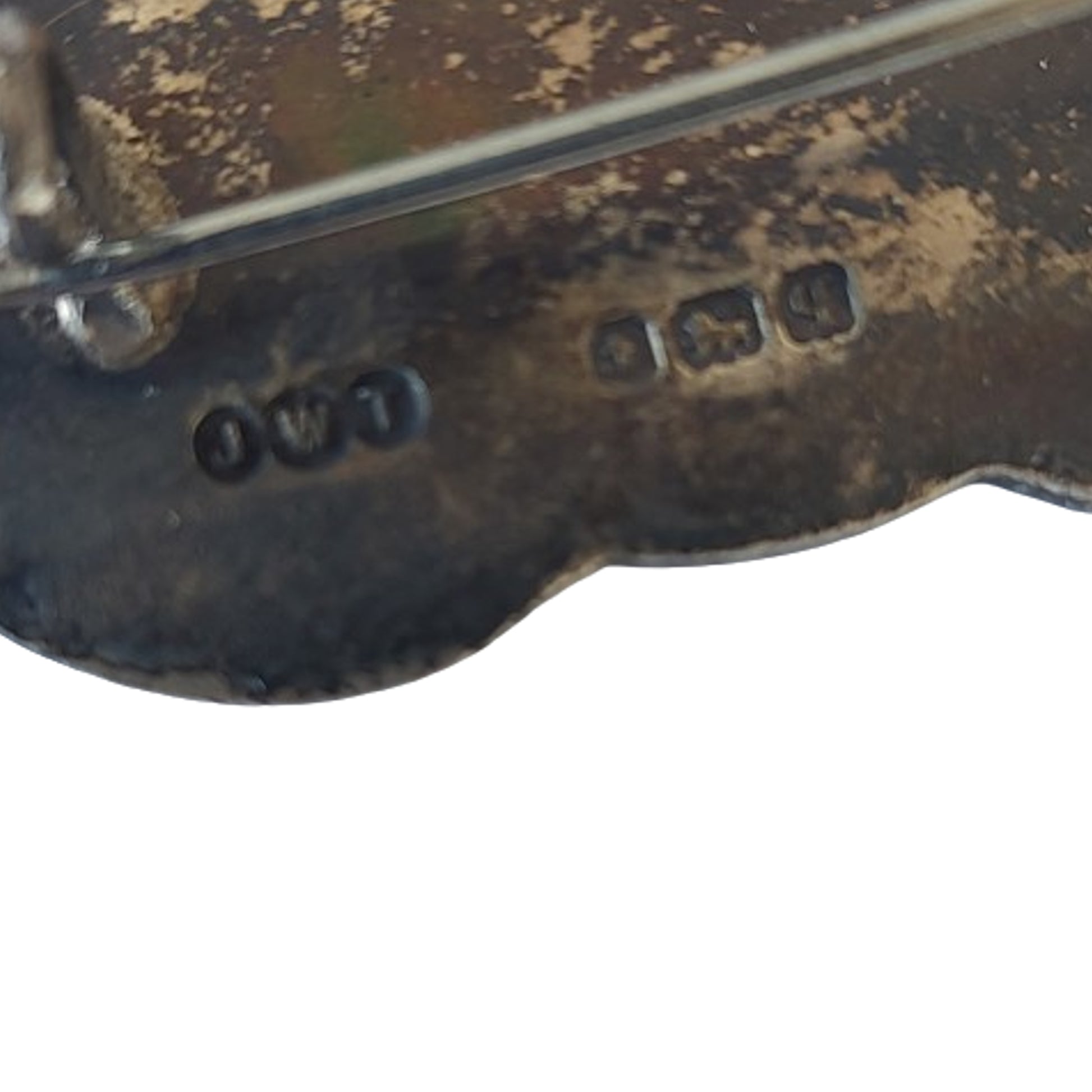 WW1 Canadian First Canadian Mounted Rifles Sterling Silver Sweetheart ...