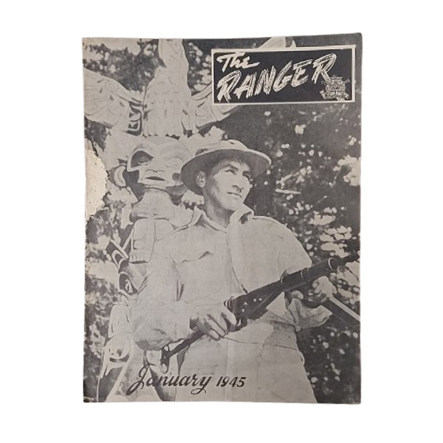 WW2 Canadian The Ranger PCMR Pacific Coast Mountain Rangers Publication January 1945