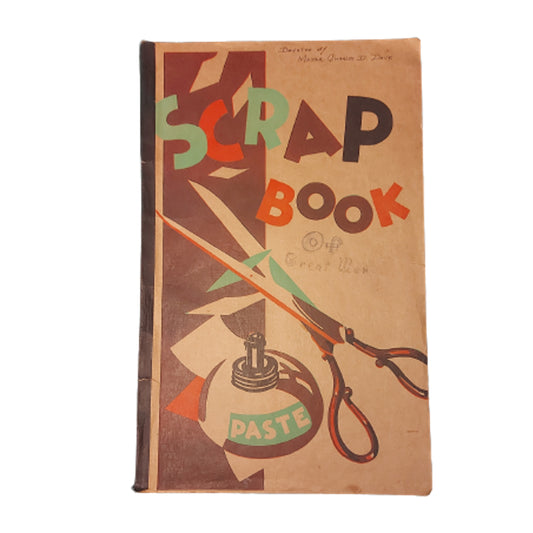 Named WW1 Canadian Scrap Book