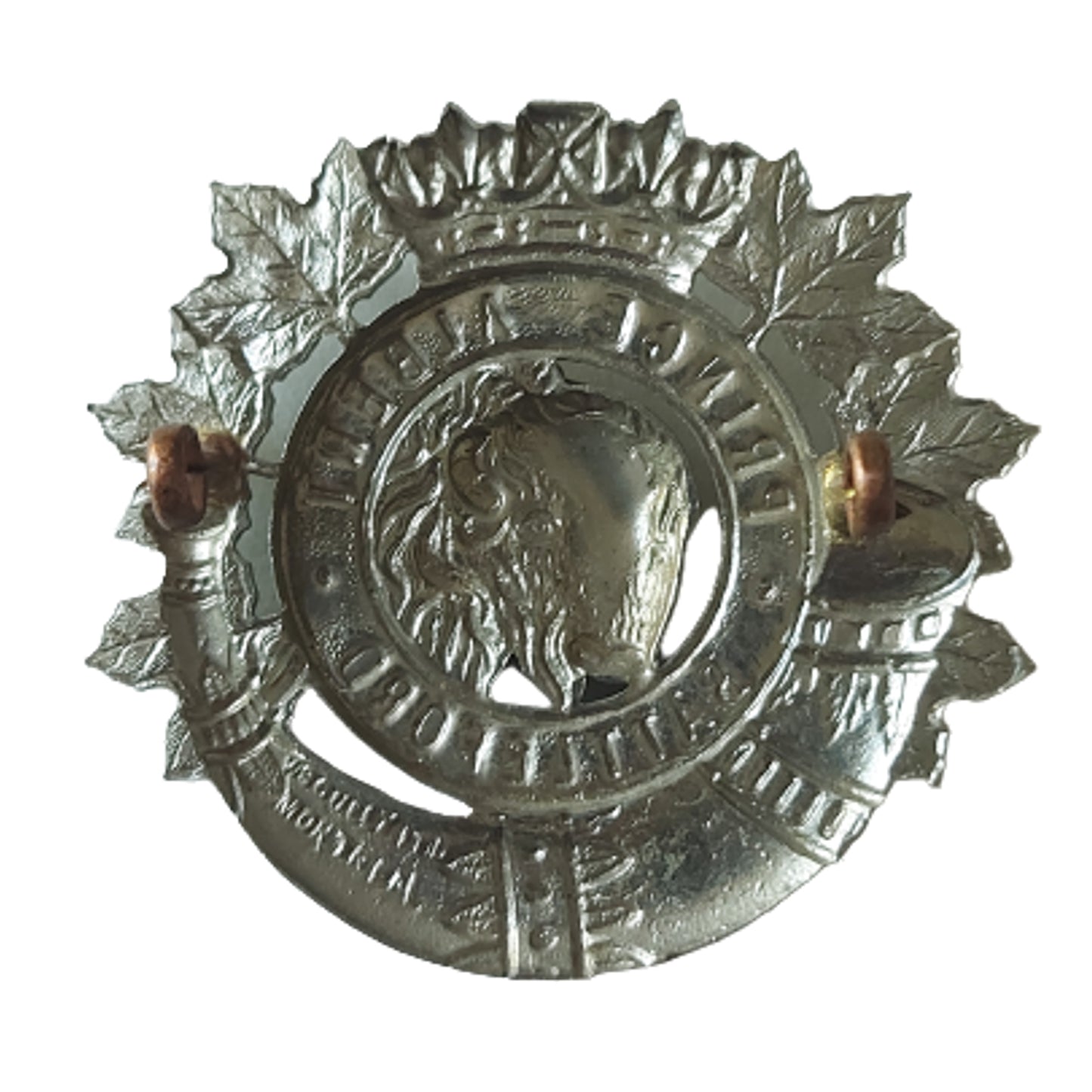 WW2 Canadian Prince Albert Battleford Saskatchewan Cap Badge -Scully Montreal