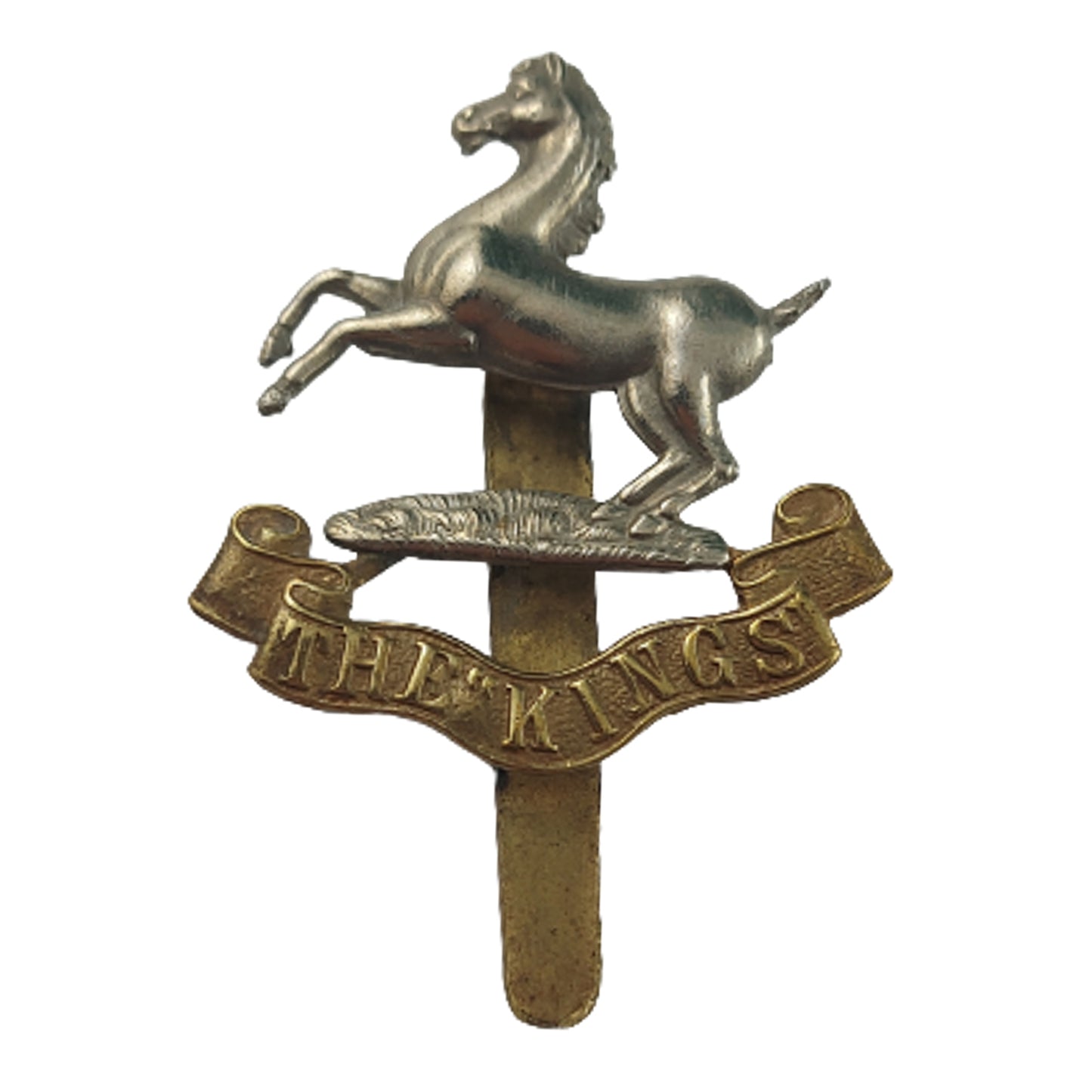 British The Kings Liverpool Regiment Cap Badge