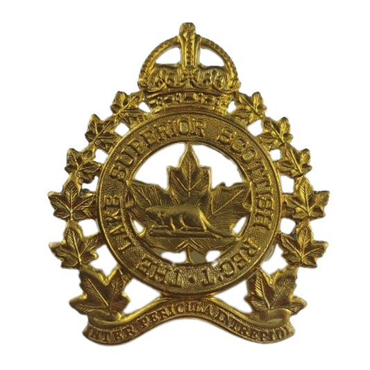 WW2 Canadian Lake Superior Scottish Regiment Cap Badge