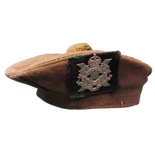 WW2 Canadian Scottish Tam O Shanter With Badge
