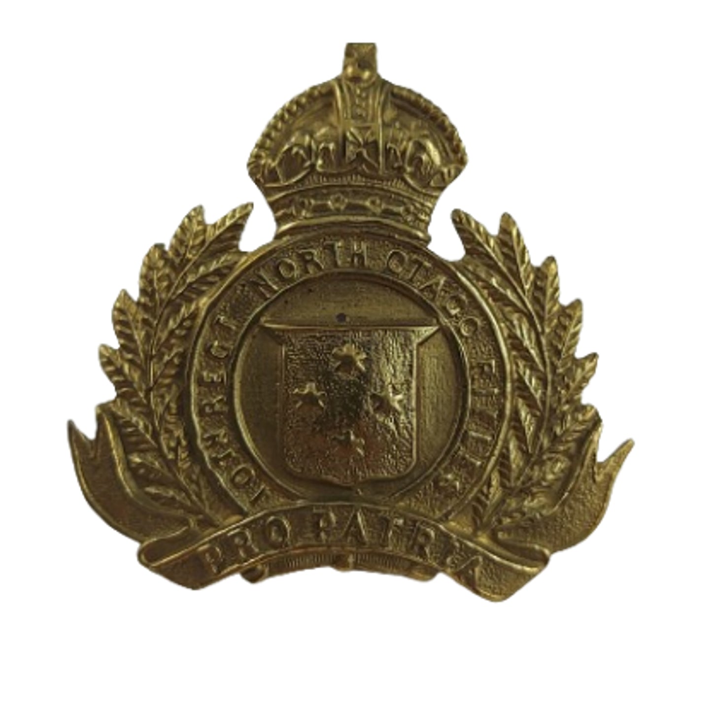 WW2 New Zealand 10th North Otago Rifles Regiment Cap Badge