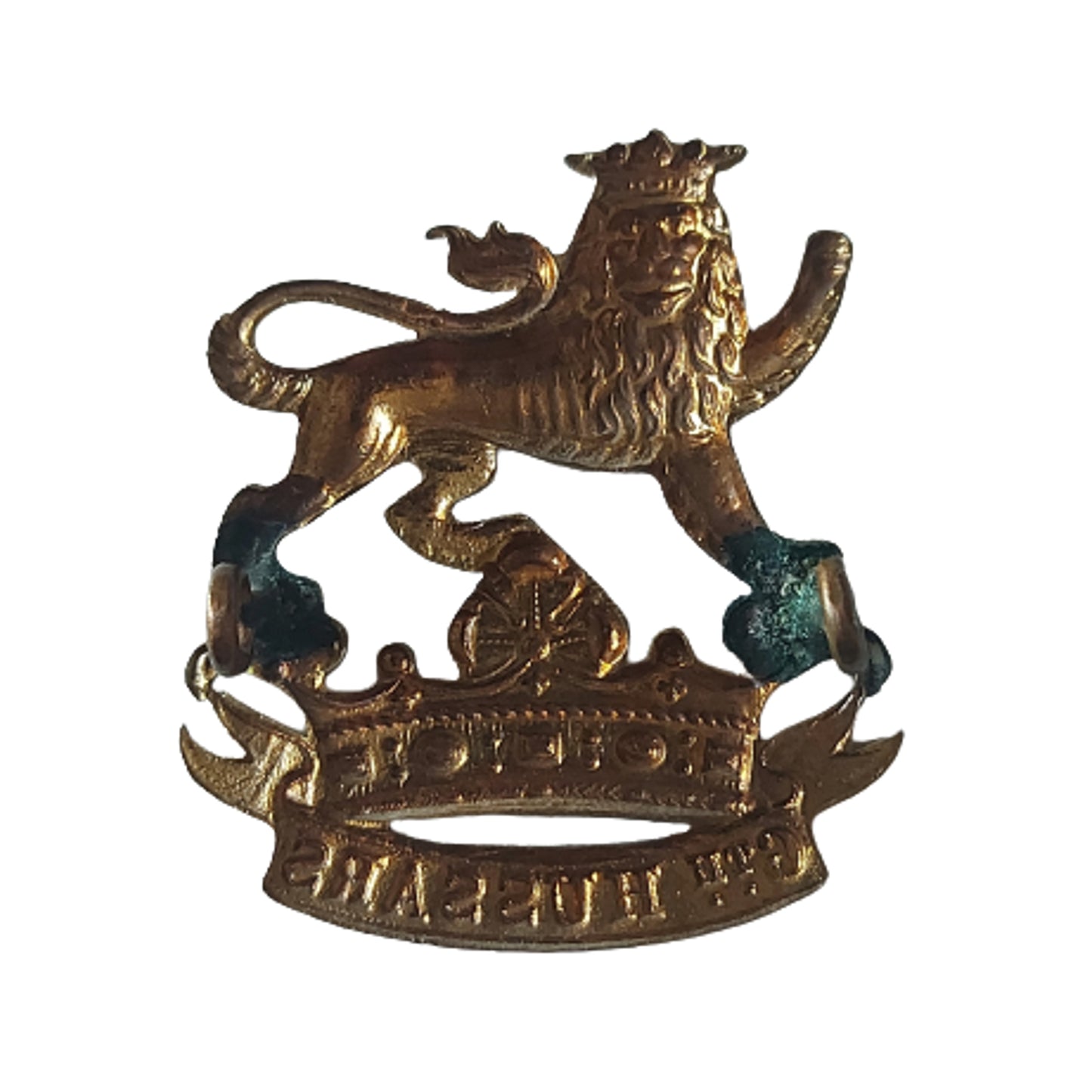 WW2 6th Duke of Connaughts Royal Canadian Hussars Cap Badge