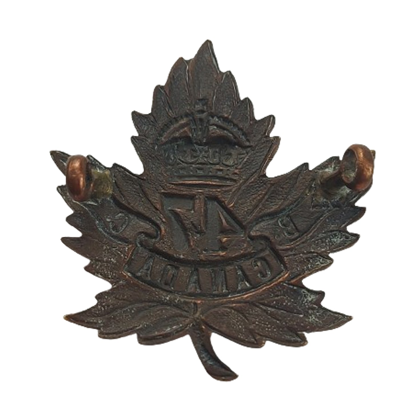 WW1 Canadian 47th Battalion Cap Badge -British Columbia