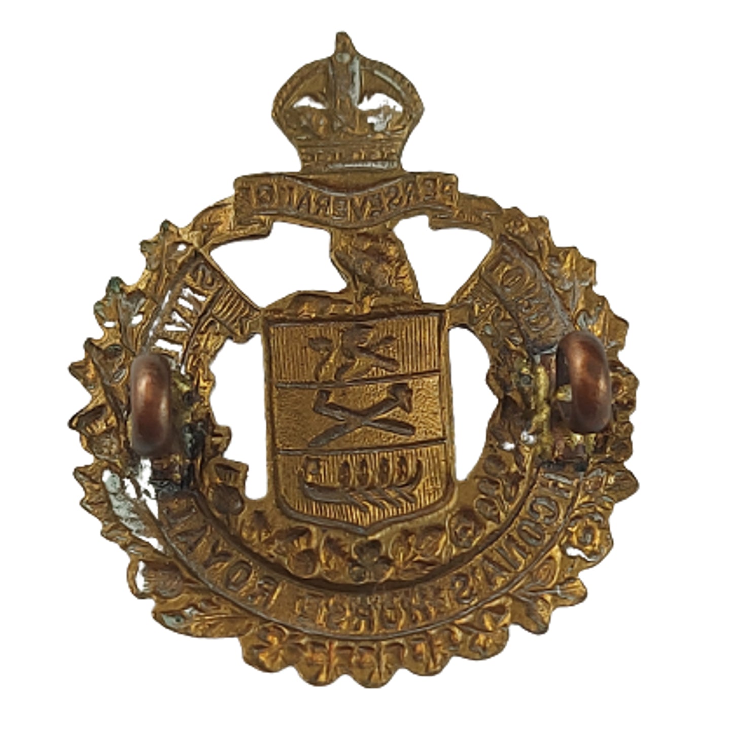 WW@ LSH Lord Strathcona's Horse Collar Badge