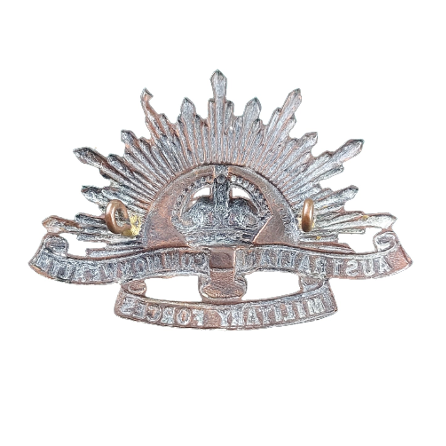 WW2 Australian Commonwealth Forces Cap Badge