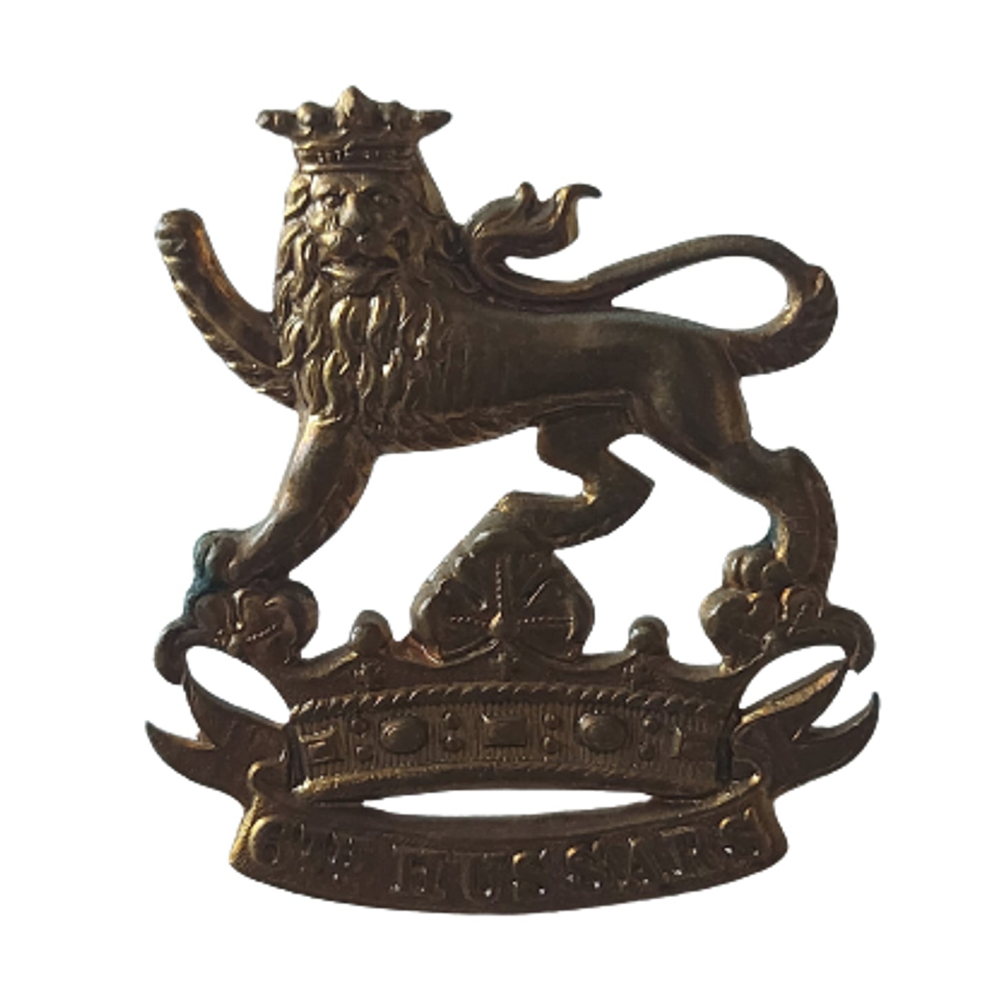 WW2 6th Duke of Connaughts Royal Canadian Hussars Cap Badge