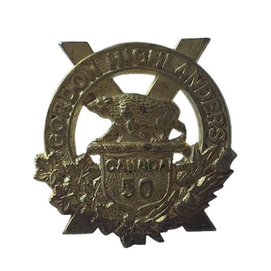 Pre-WW1 Canadian 50th Regiment (Gordon Highlanders of Canada) Sporran Badge