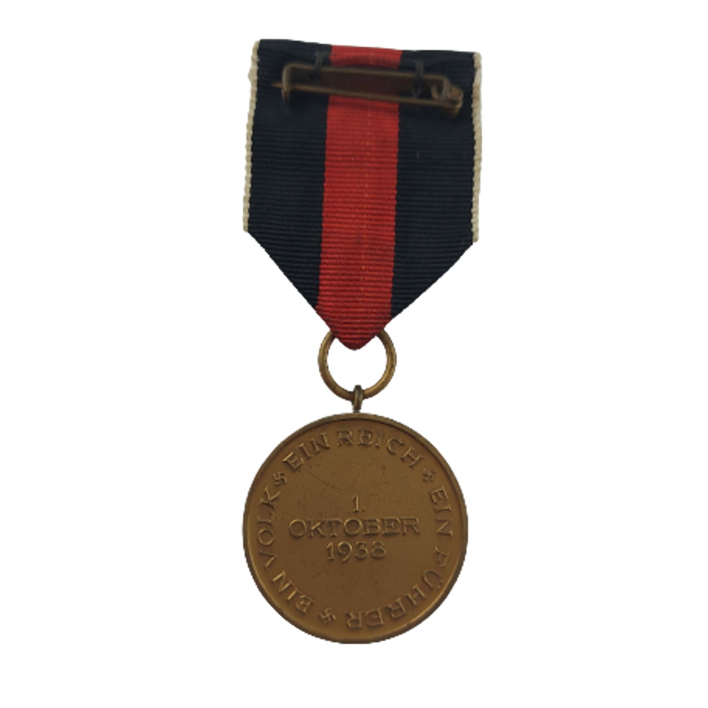 WW2 German October 1 1938 Czech Occupation Medal