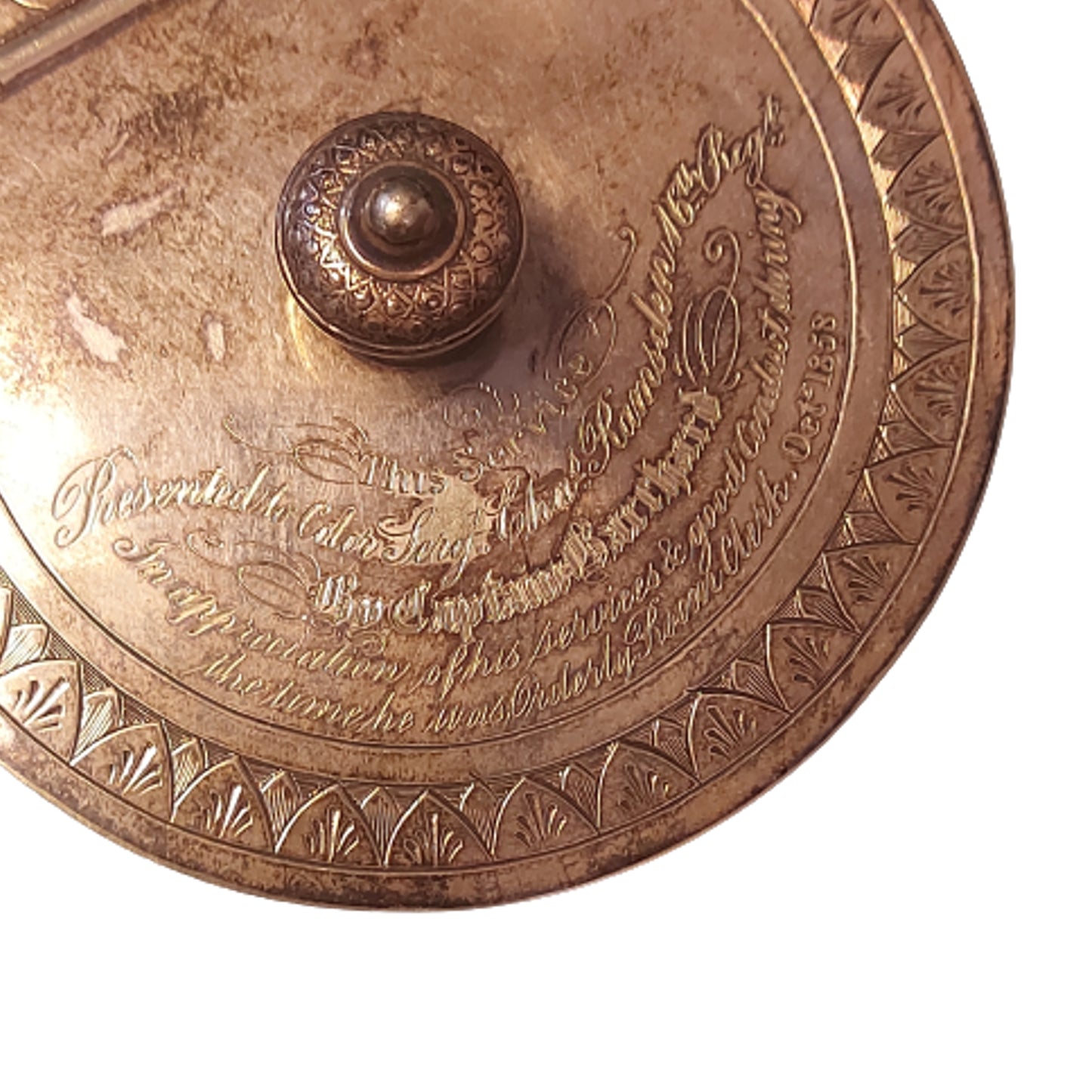 Pre-WW1 Presentation Name Engraved Silver Plated Tea Set - 16th Regiment 1858
