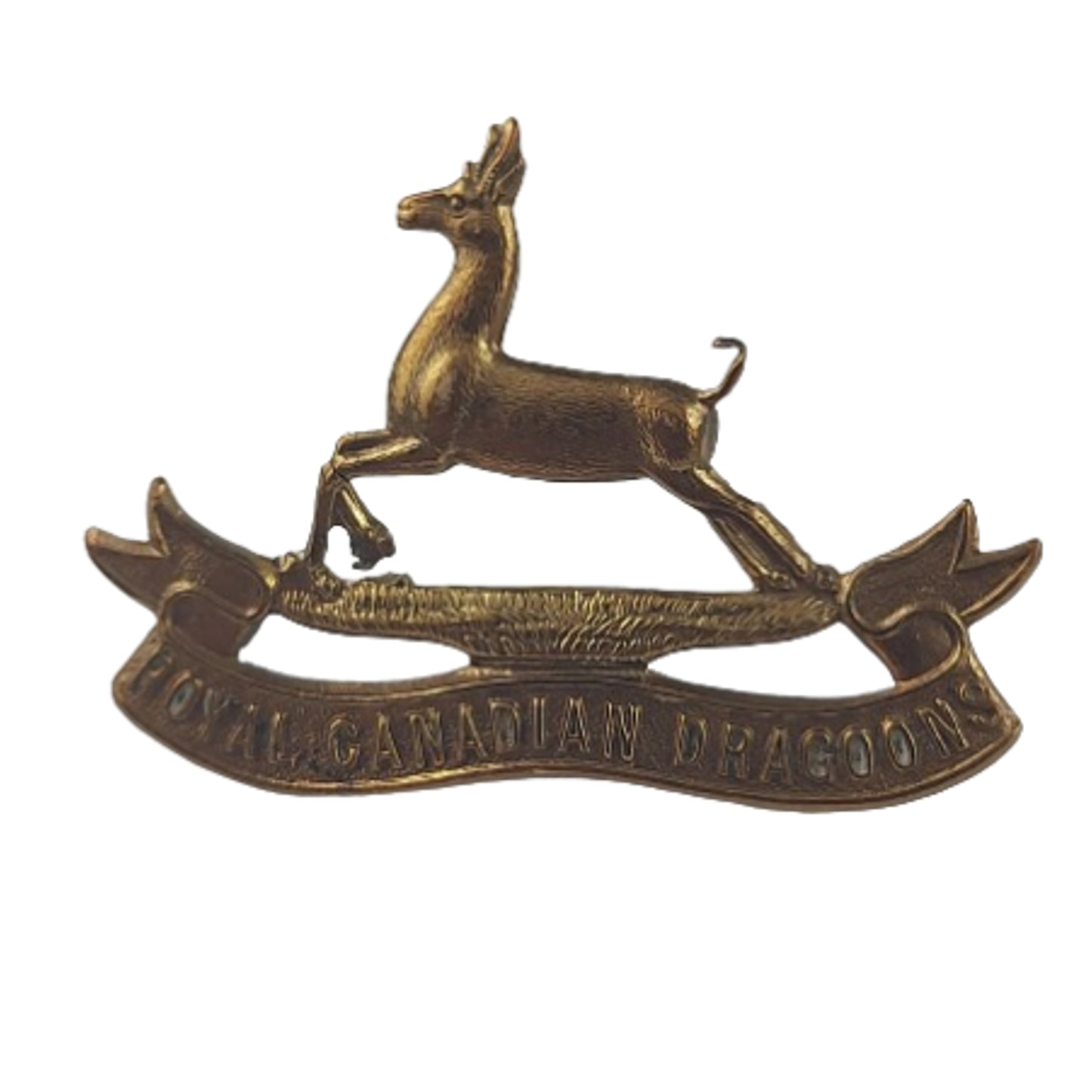 WW2 RCD Royal Canadian Dragoons Cap Badge