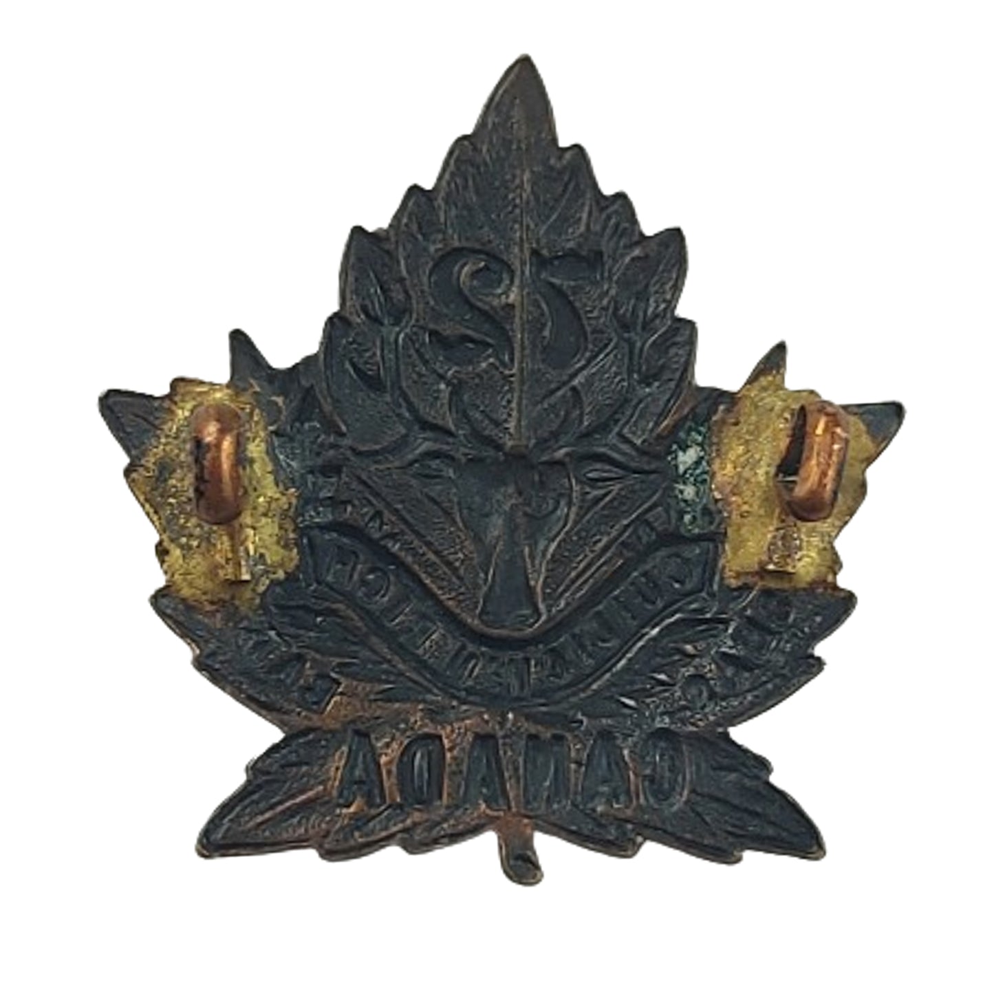 WW1 Canadian 72nd Battalion Collar Badge -Seaforth Highlanders