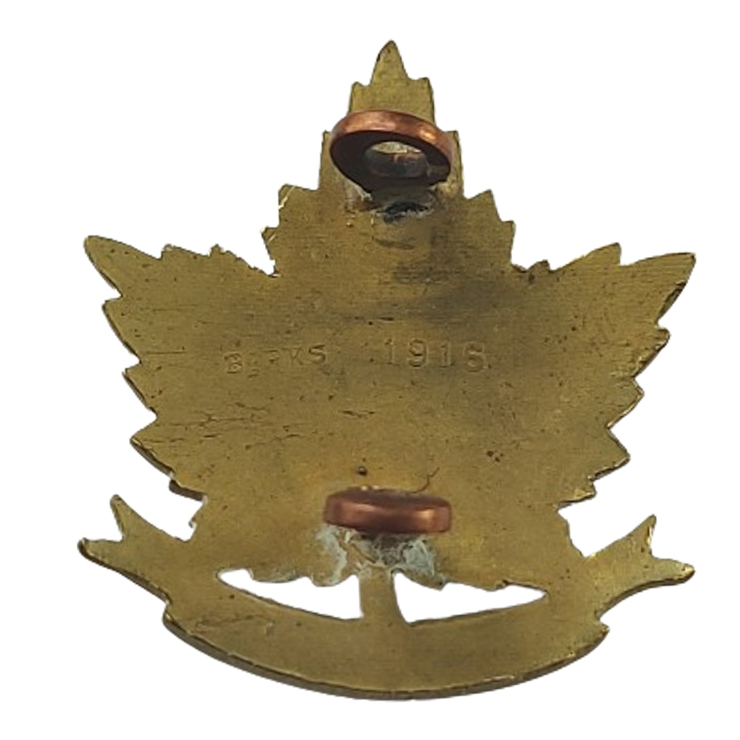 WW1 Canadian 200th Battalion Collar Badge -Winnipeg Manitoba -Birks 1916