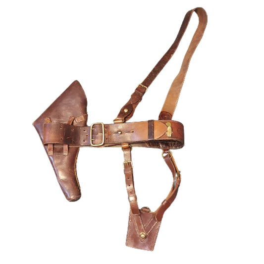 WW1 Canadian Sam Browne Leather Set