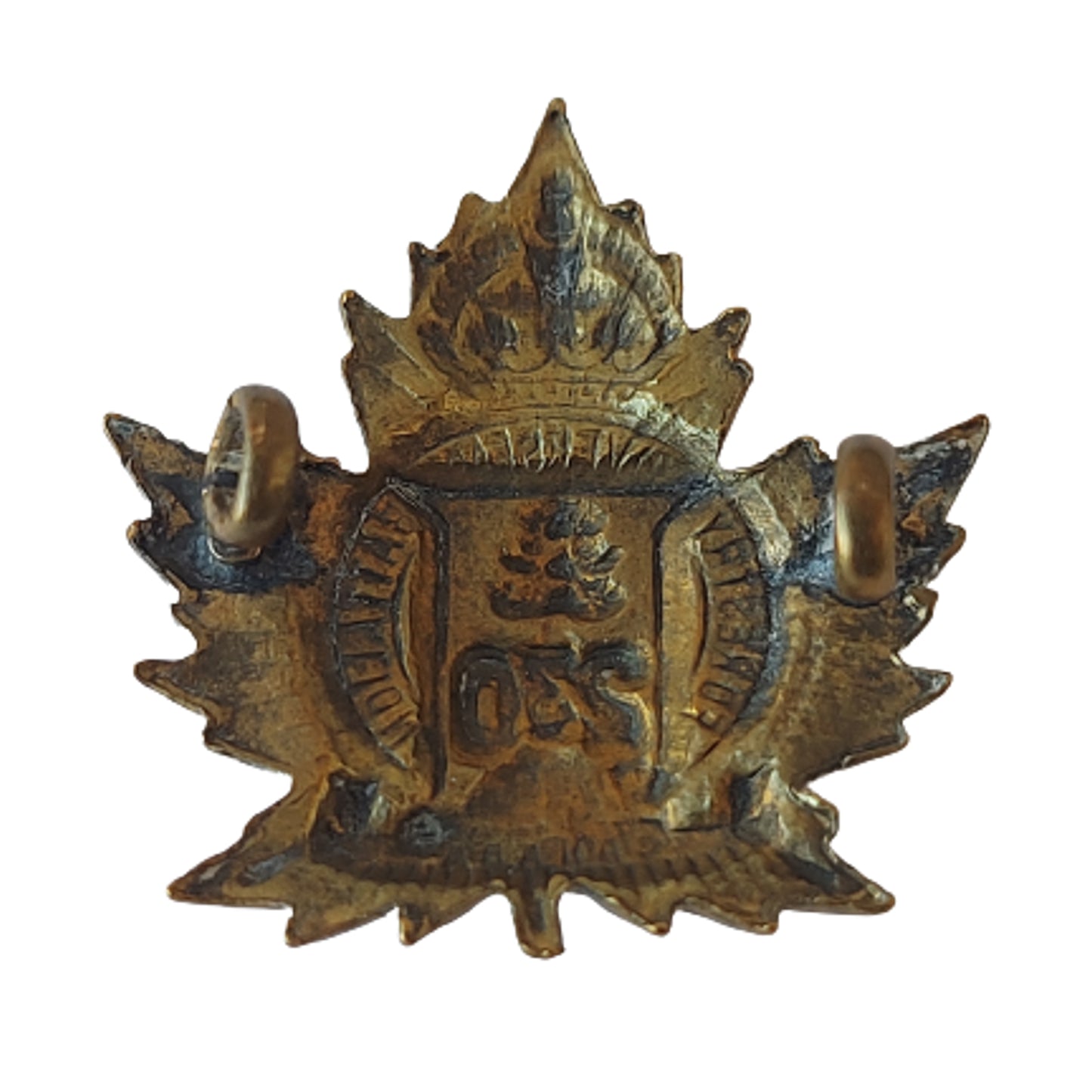 WW1 Canadian 230th Battalion Collar Badge -Foresters