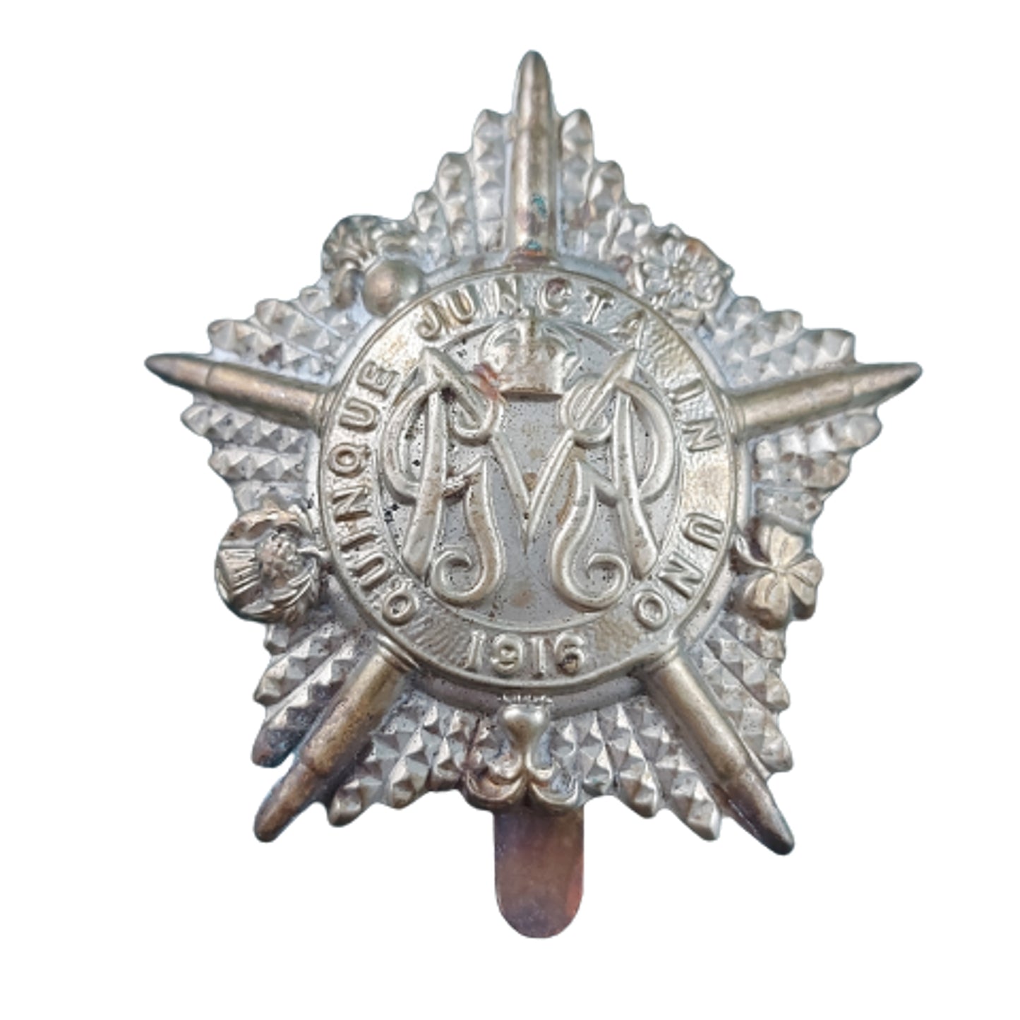 WW1 British Scots Machine Gun Corps Cap Badge