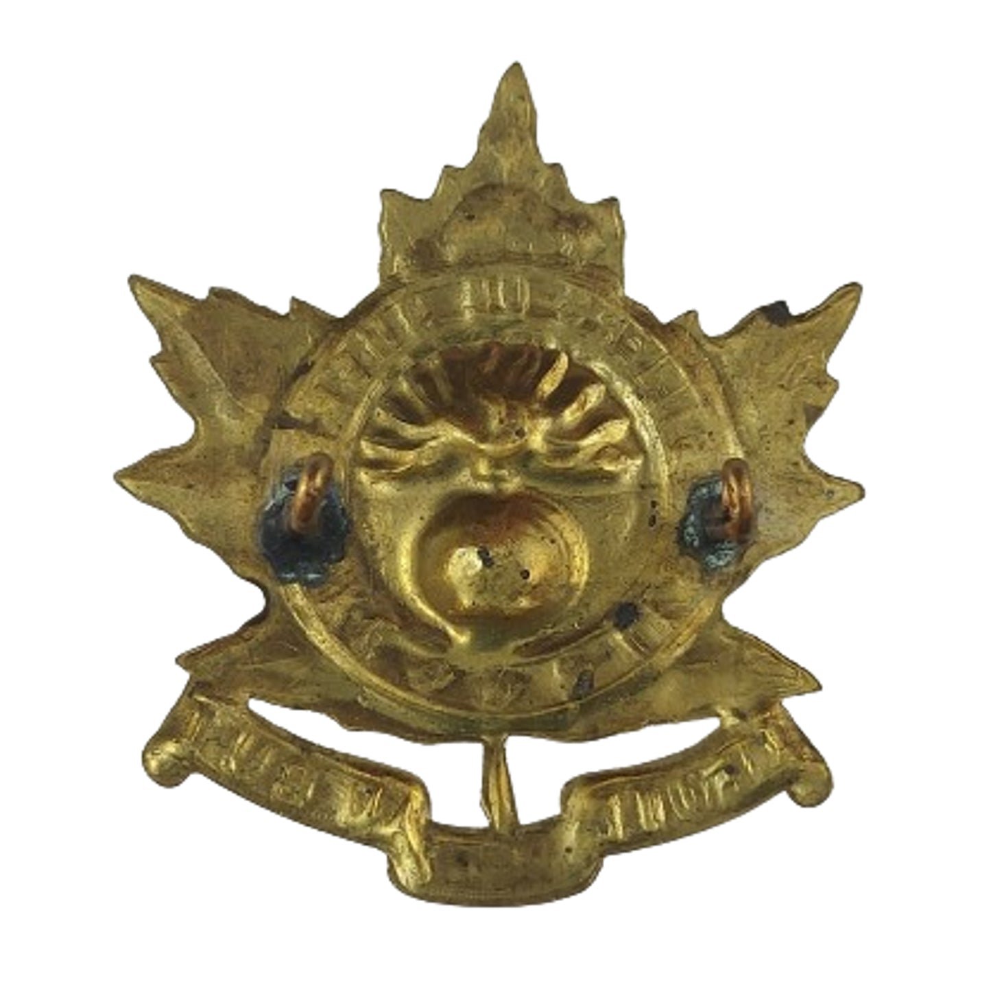 WW2 Canadian Sherbrooke Fusiliers Regiment Cap Badge