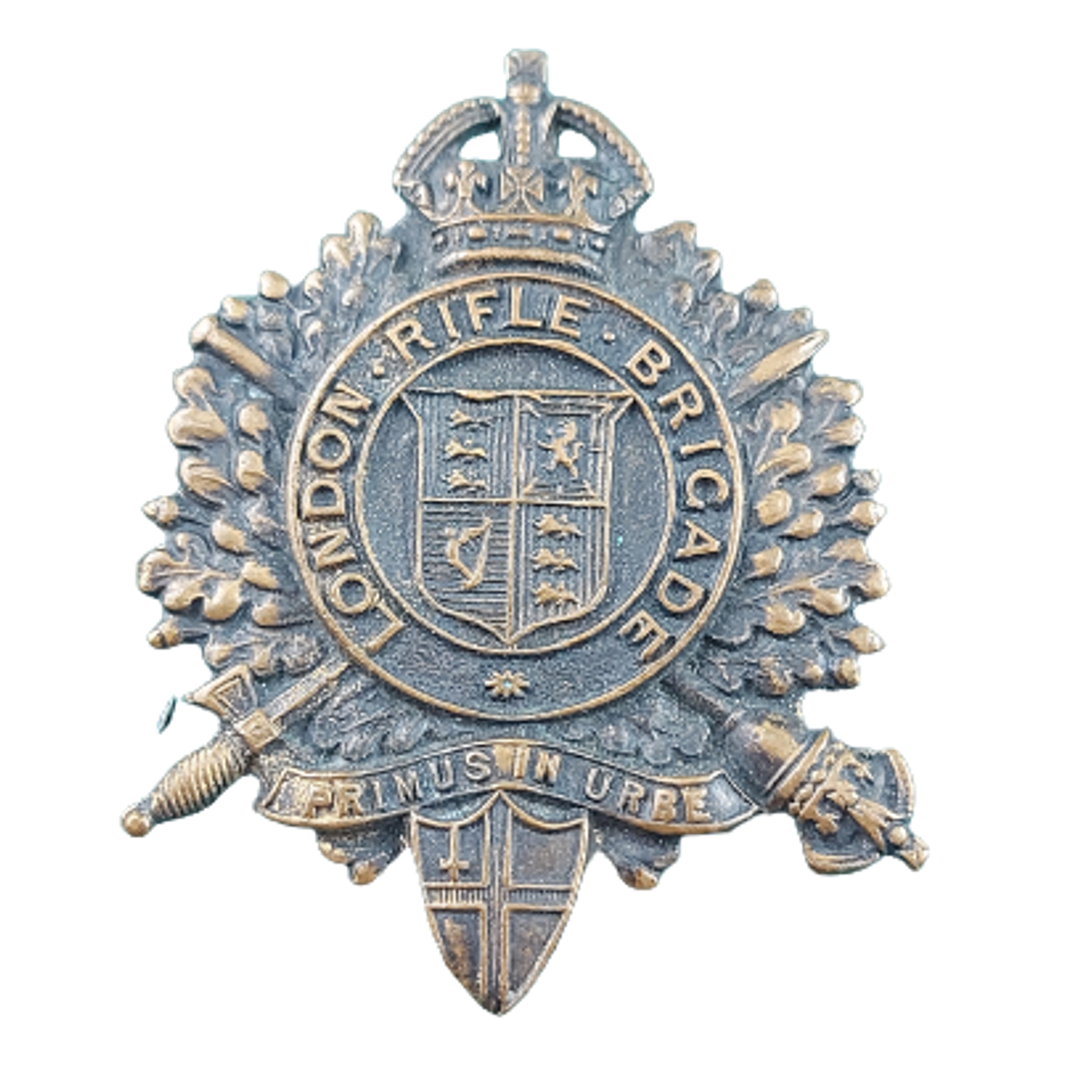 5 Rifles Emblem WW2 British 5th City Of London Rifles Cap Badge – Canadian Soldier ...