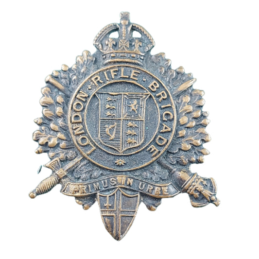 WW2 British 5th City Of London Rifles Cap Badge