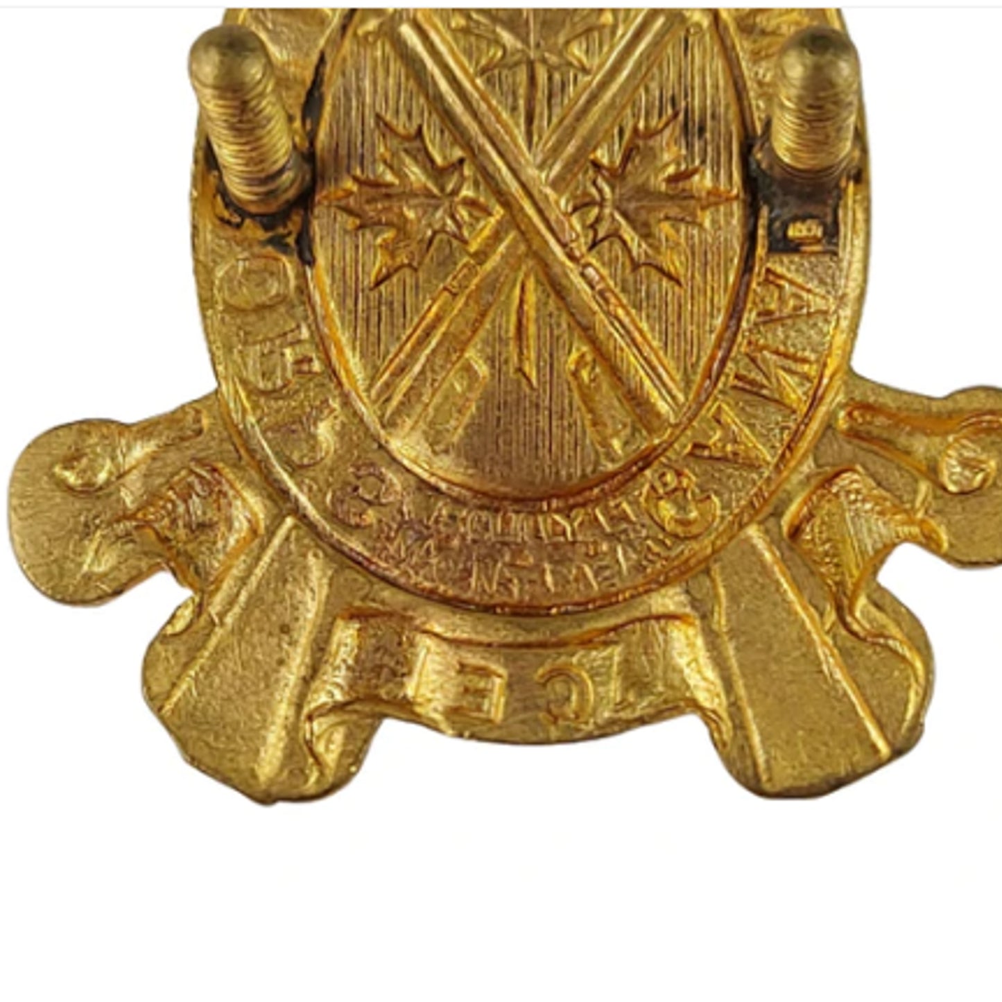 WW2 Canadian Infantry Corps Officer's Cap Badge