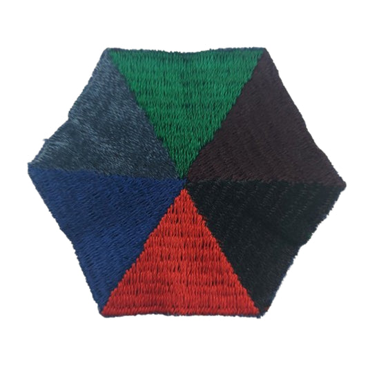 WW2 Canadian Pacific Command Cloth Uniform Insignia Large Size