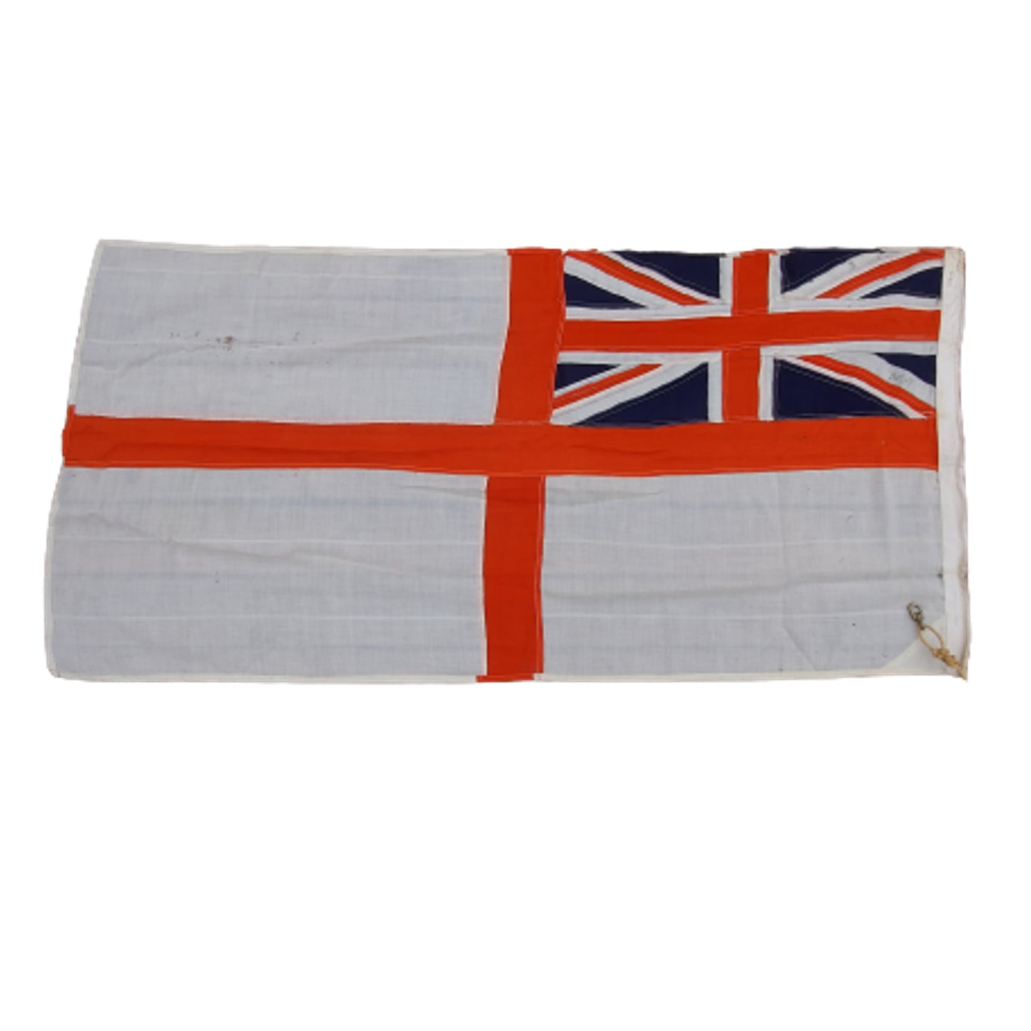 WW2 RCN Royal Canadian Navy White Ensign Flag -Sault Ste. Marie 1944 -76 x 36