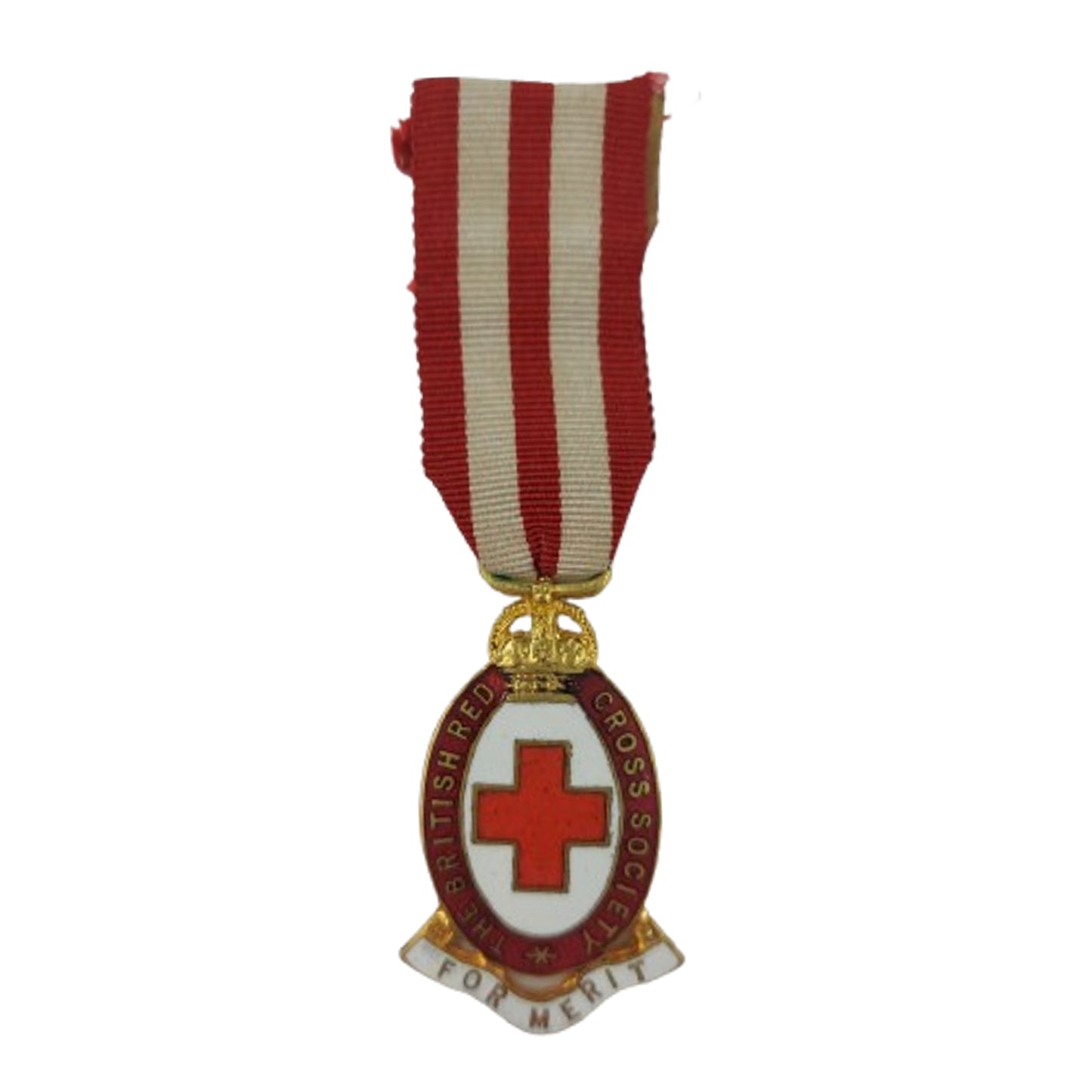 WW2 British Red Cross Society Medal For Merit