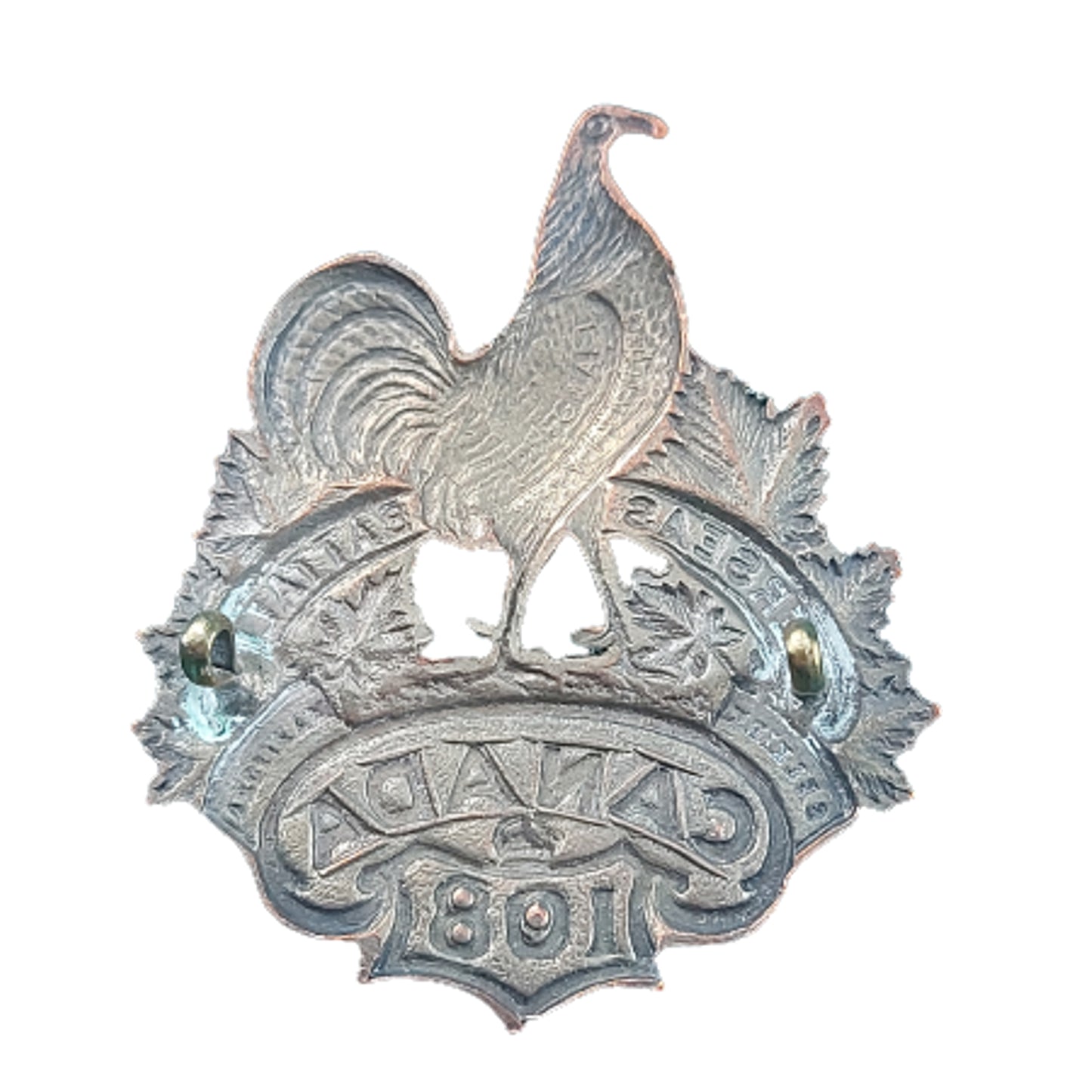 WW1 Canadian 108th Battalion Selkirk, Manitoba Cap Badge